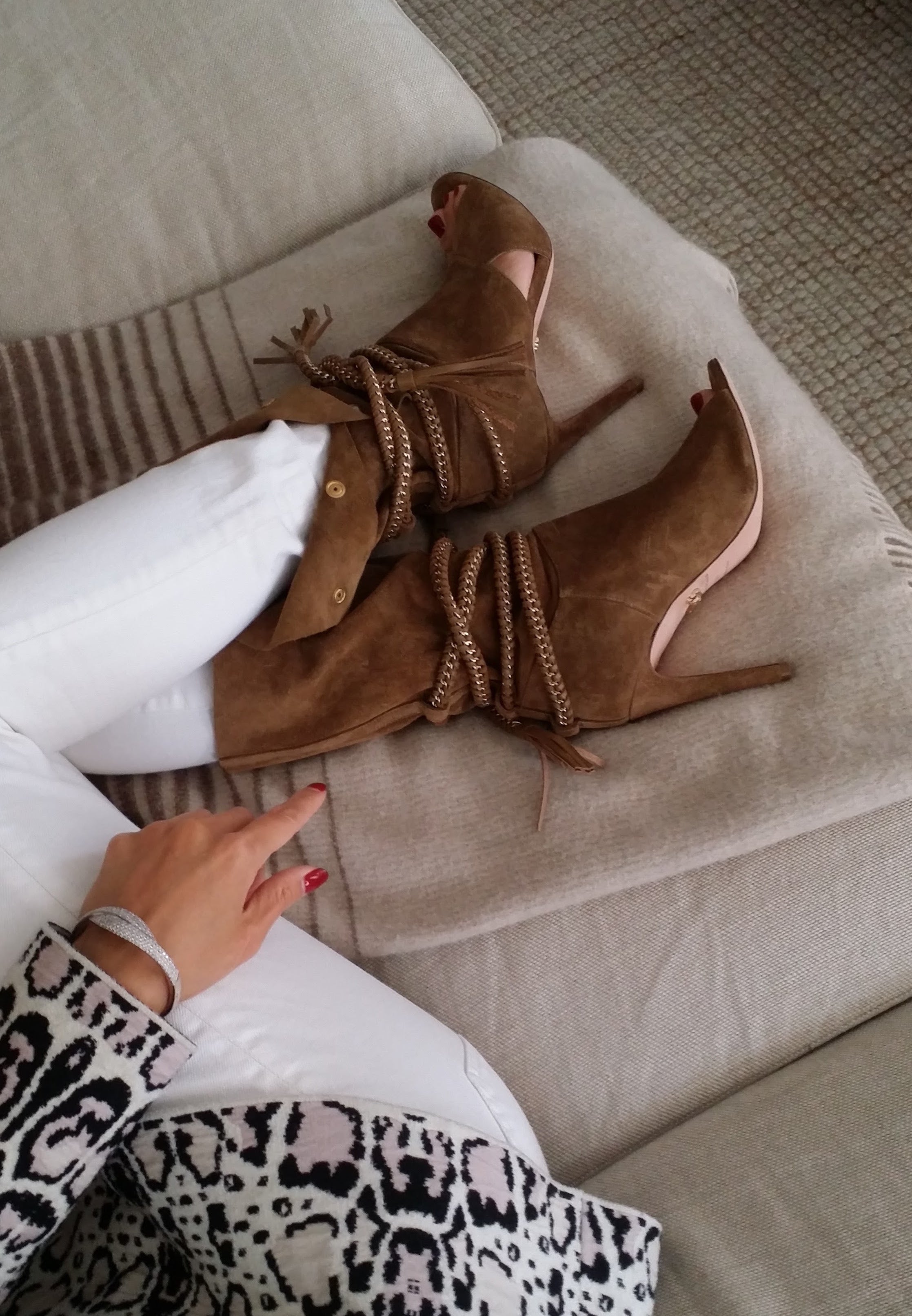 ARMENA CARAMEL SUEDE BOOT - Monika Chiang