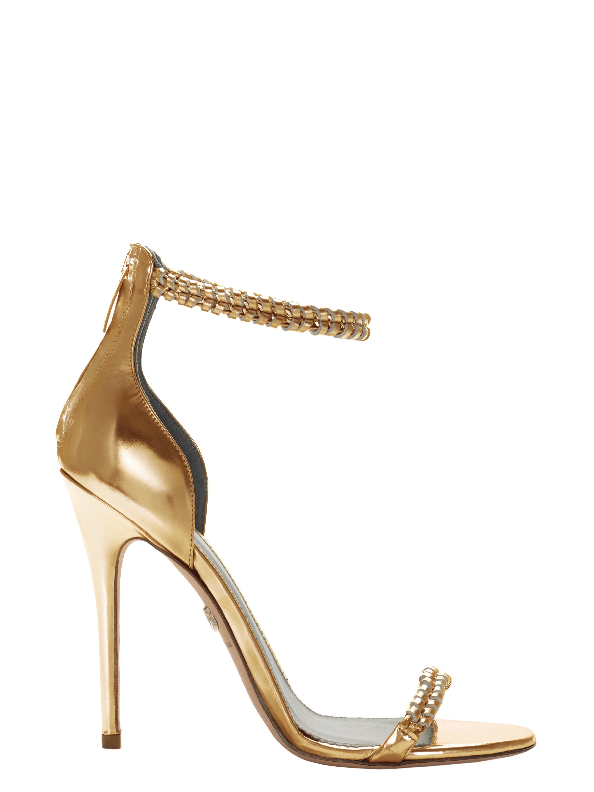 GEORGIA GOLD CALF SANDAL - Monika Chiang