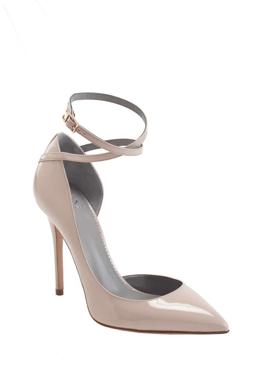 GIULIA NUDE PATENT PUMP - Monika Chiang