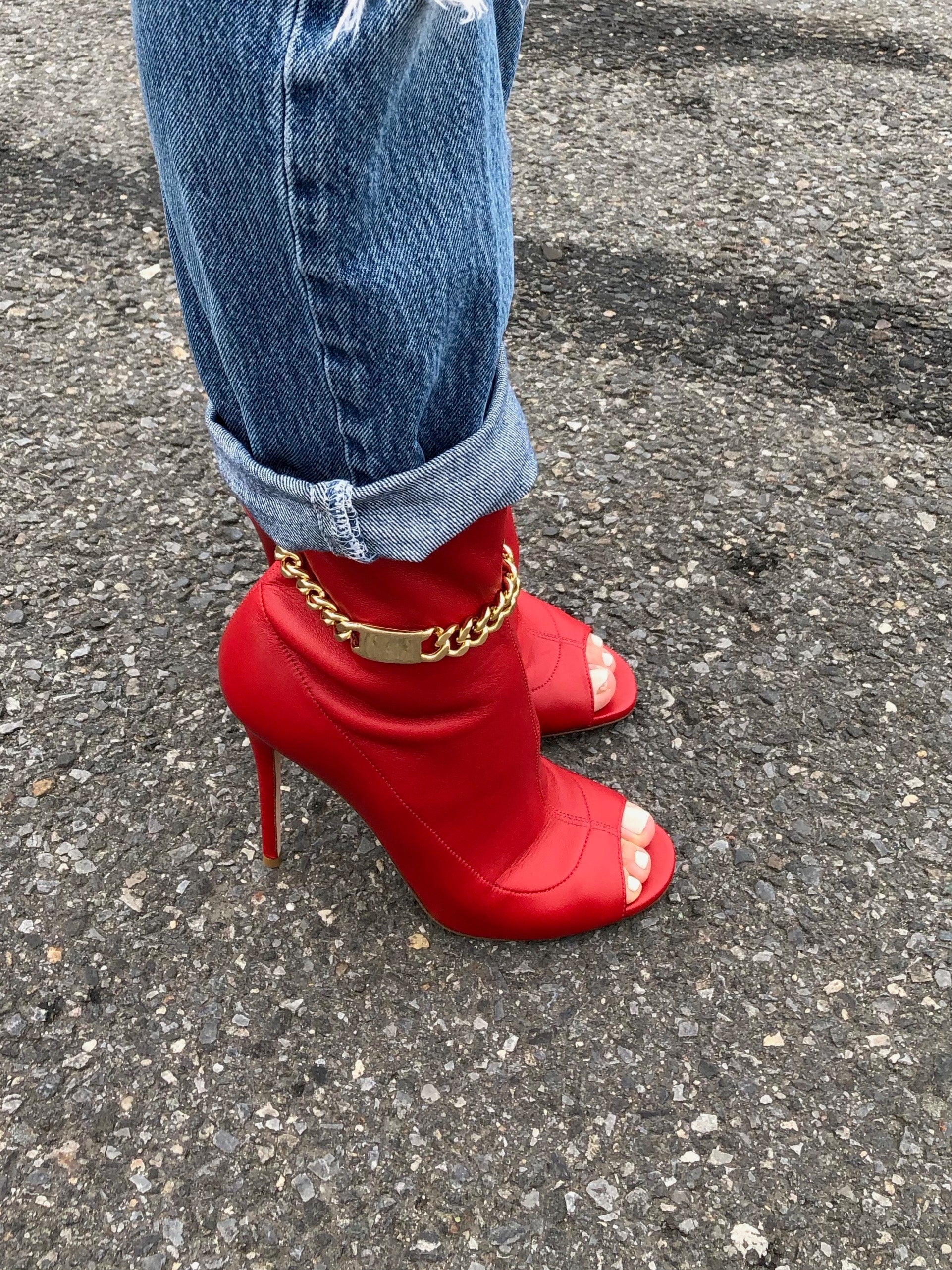 STANA RUBY CALF SOCK BOOT - Monika Chiang