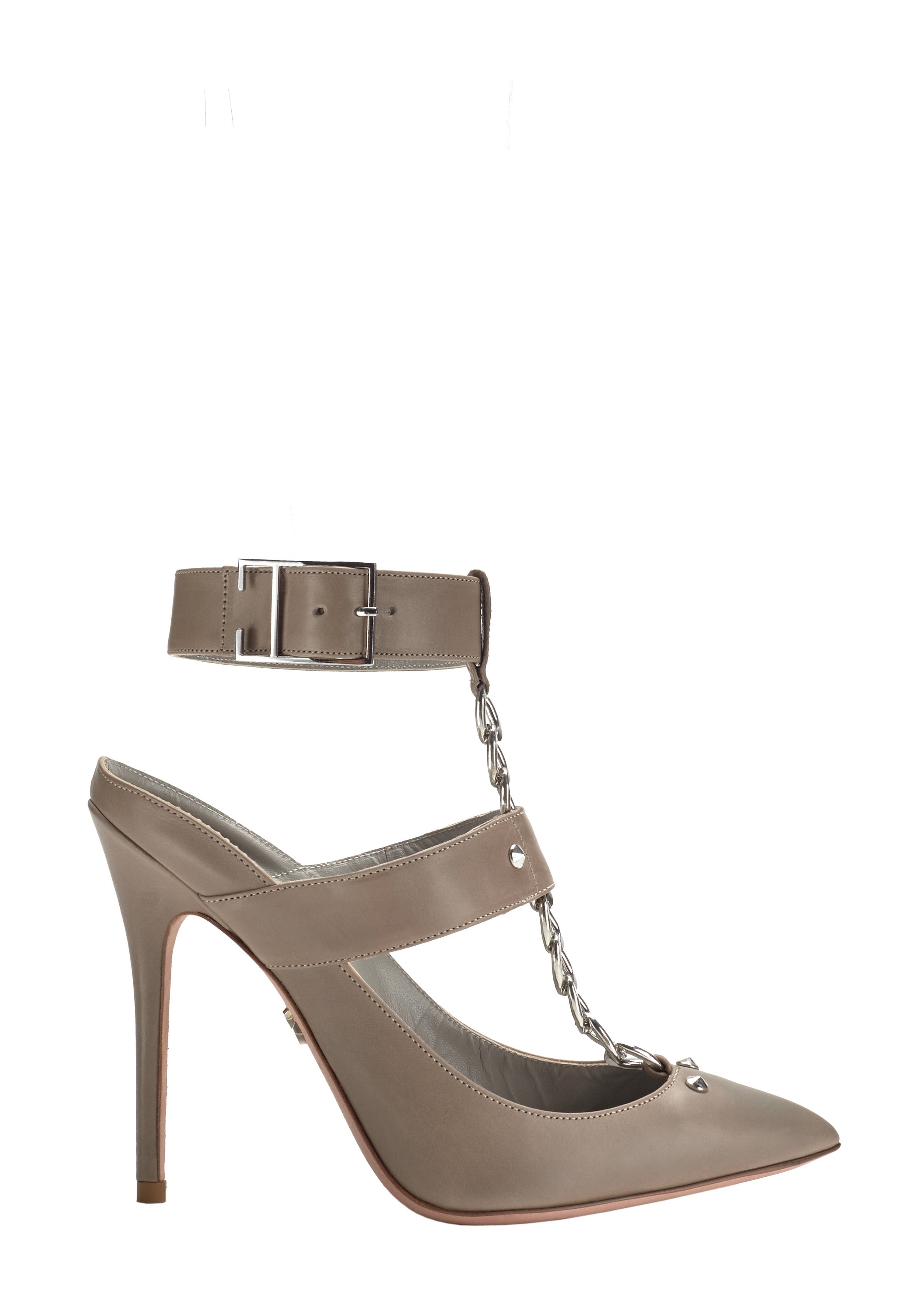 REINA TAUPE CALF PUMP - Monika Chiang