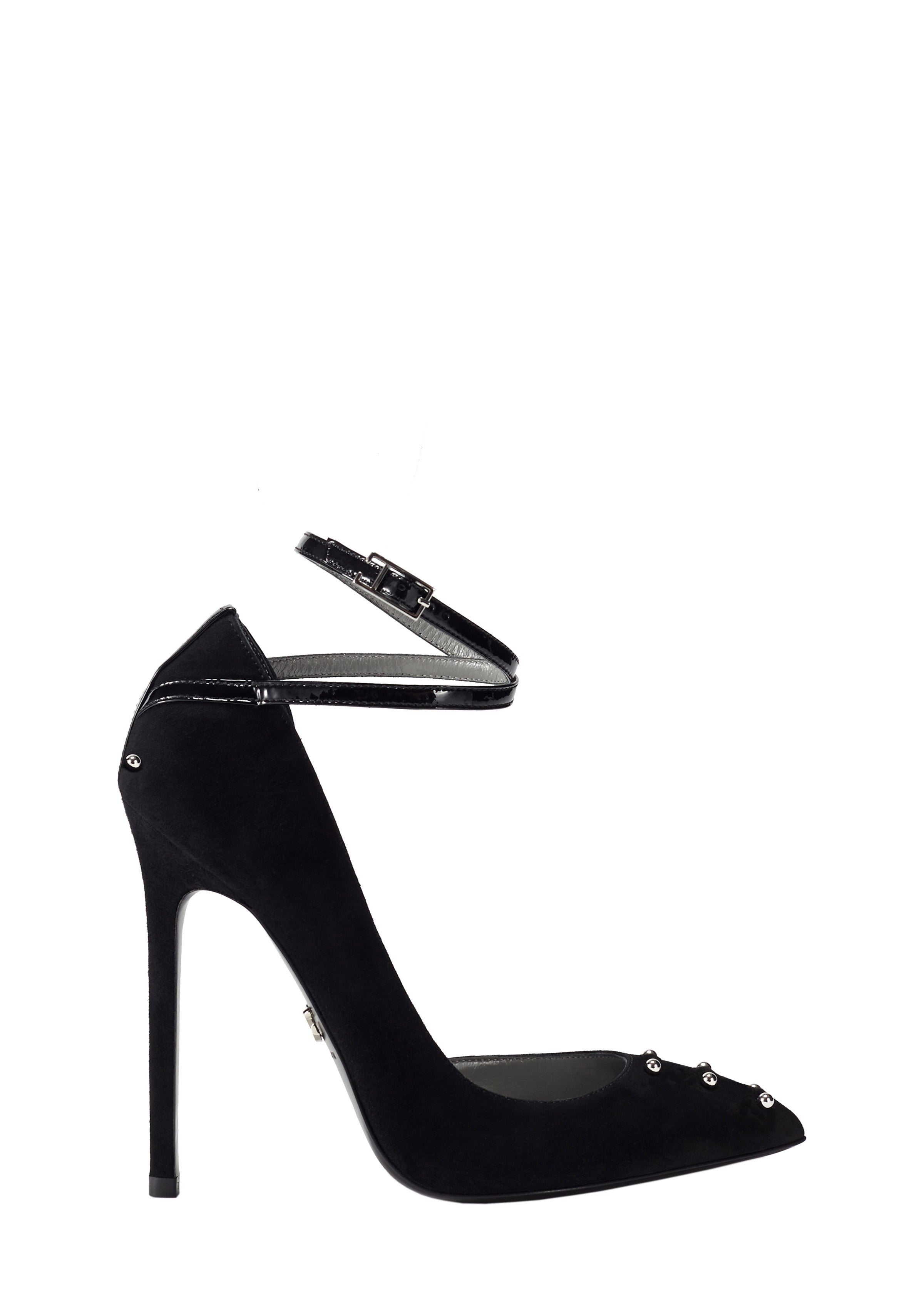 STASIA BLACK SUEDE PUMP - Monika Chiang