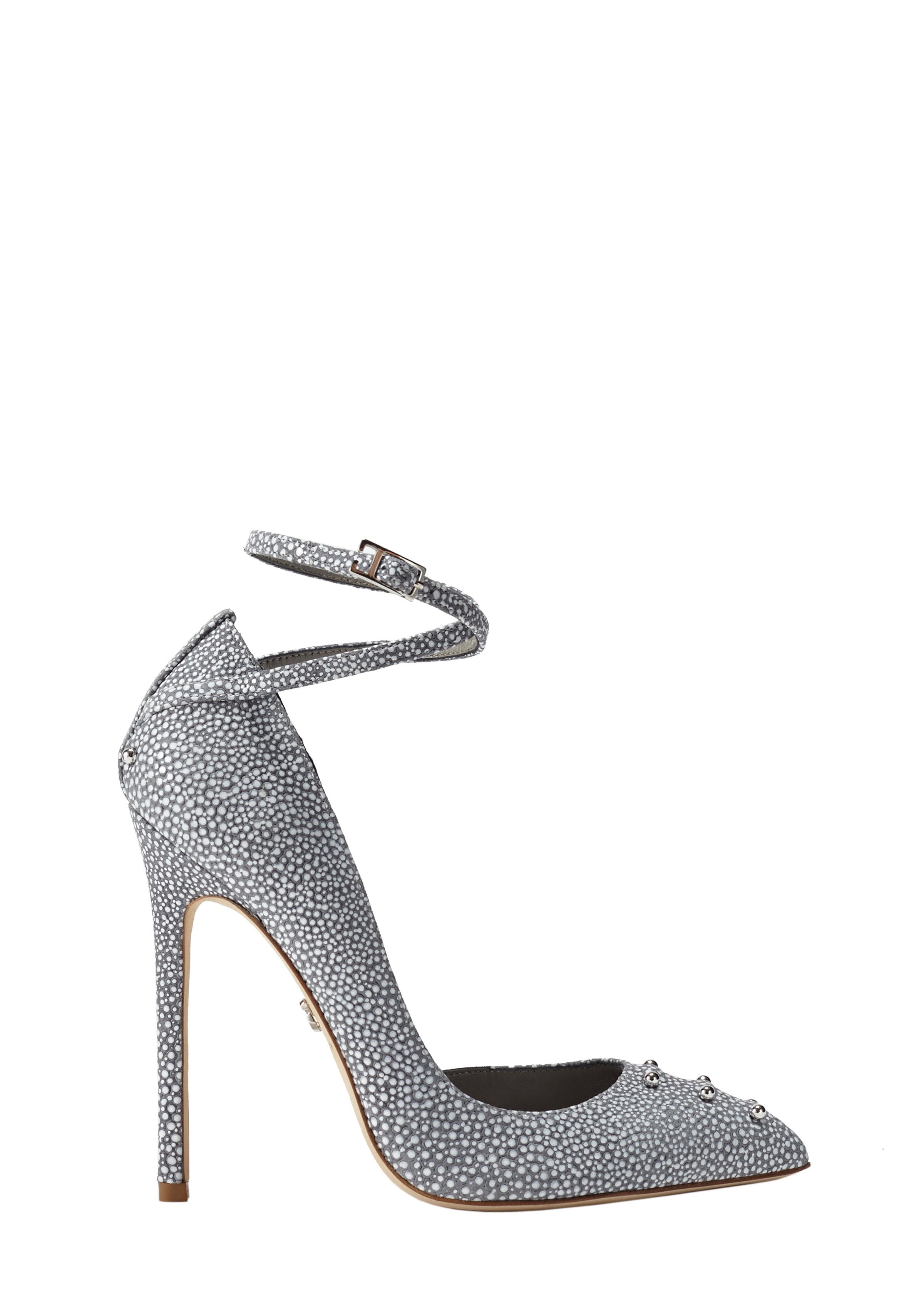 STASIA CLOUD EMBOSSED LEATHER PUMP - Monika Chiang