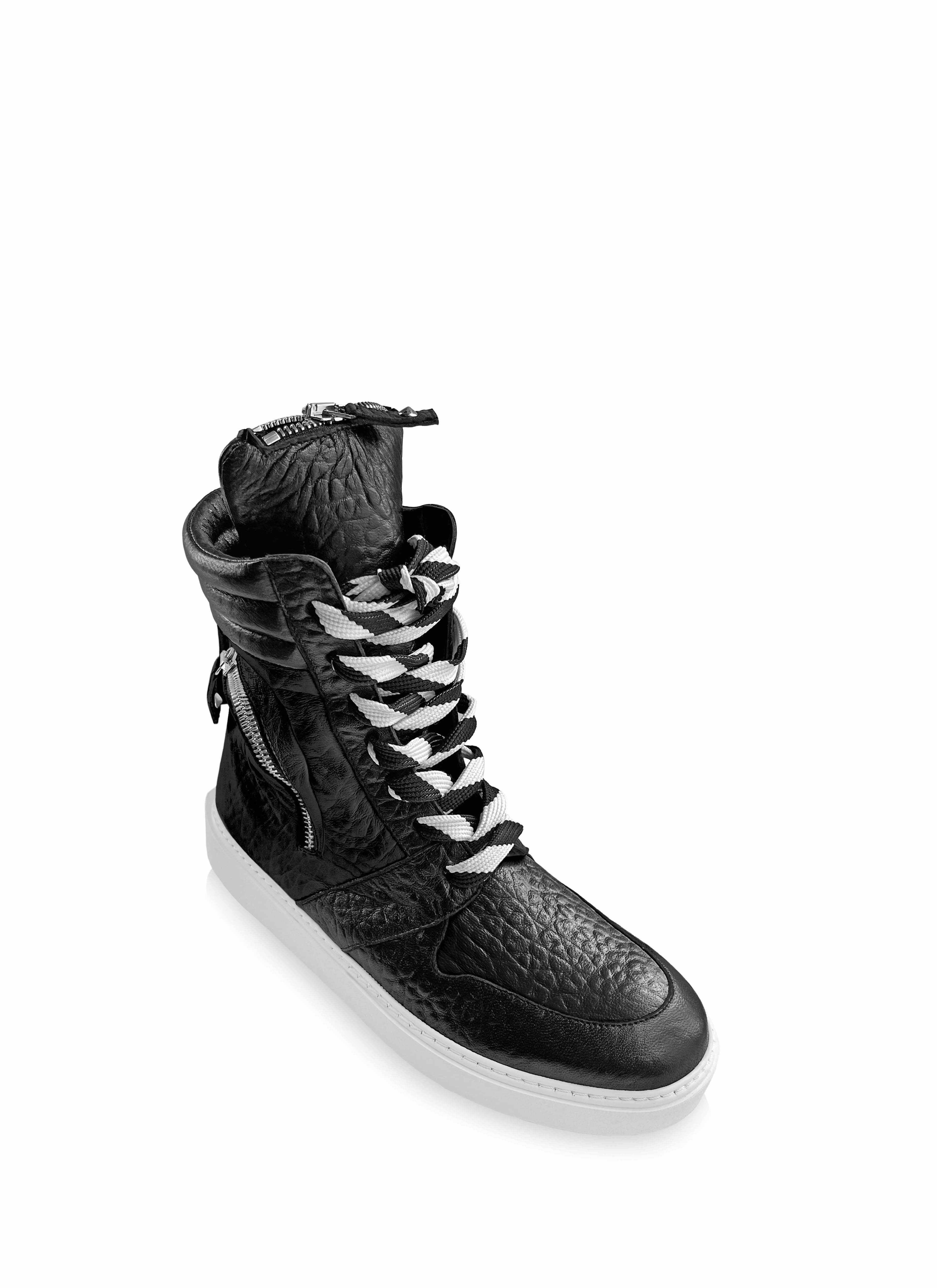 MICAH BLACK CARGO SNEAKERS