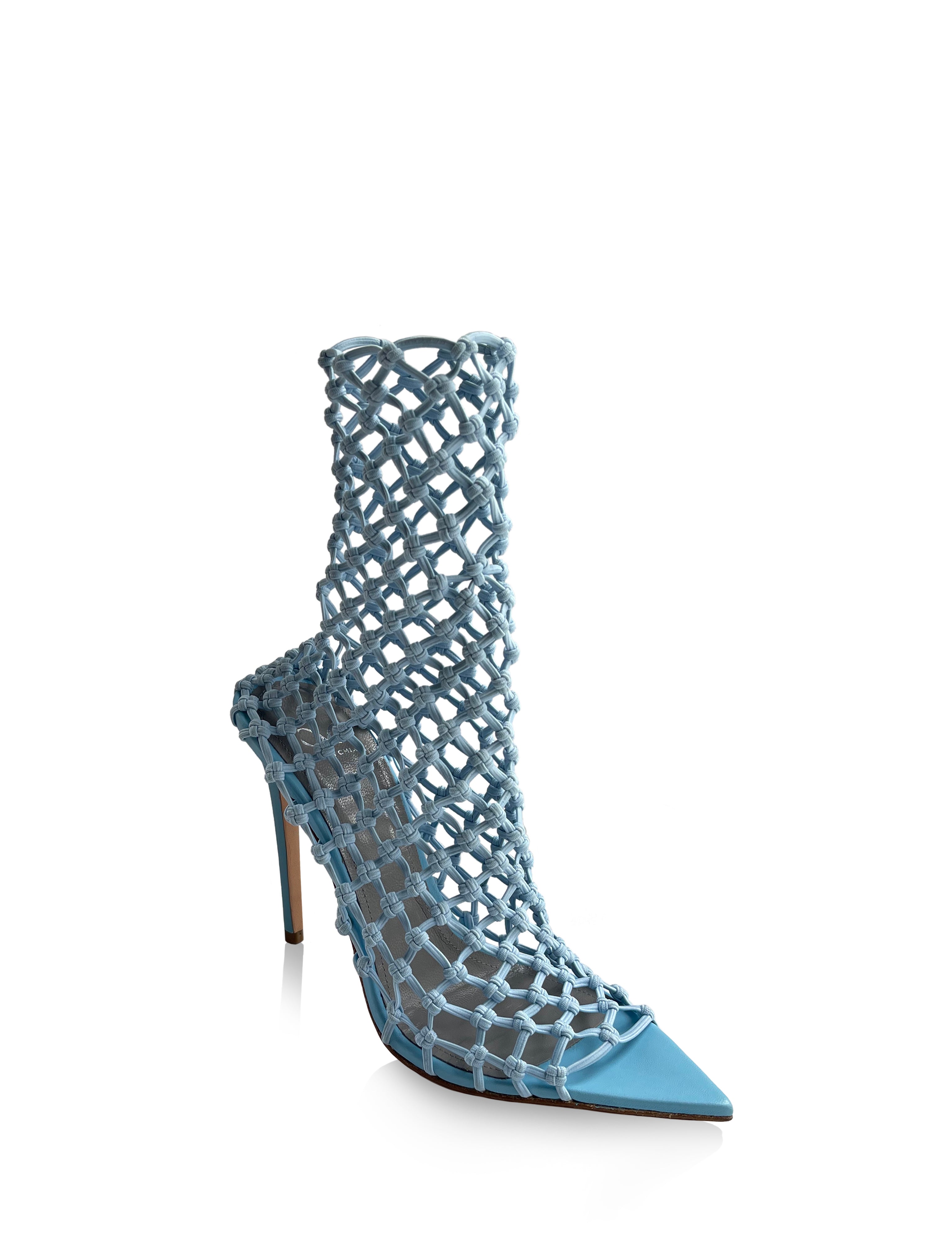 VELA 110 SKY BLUE NET SOCK SANDALS