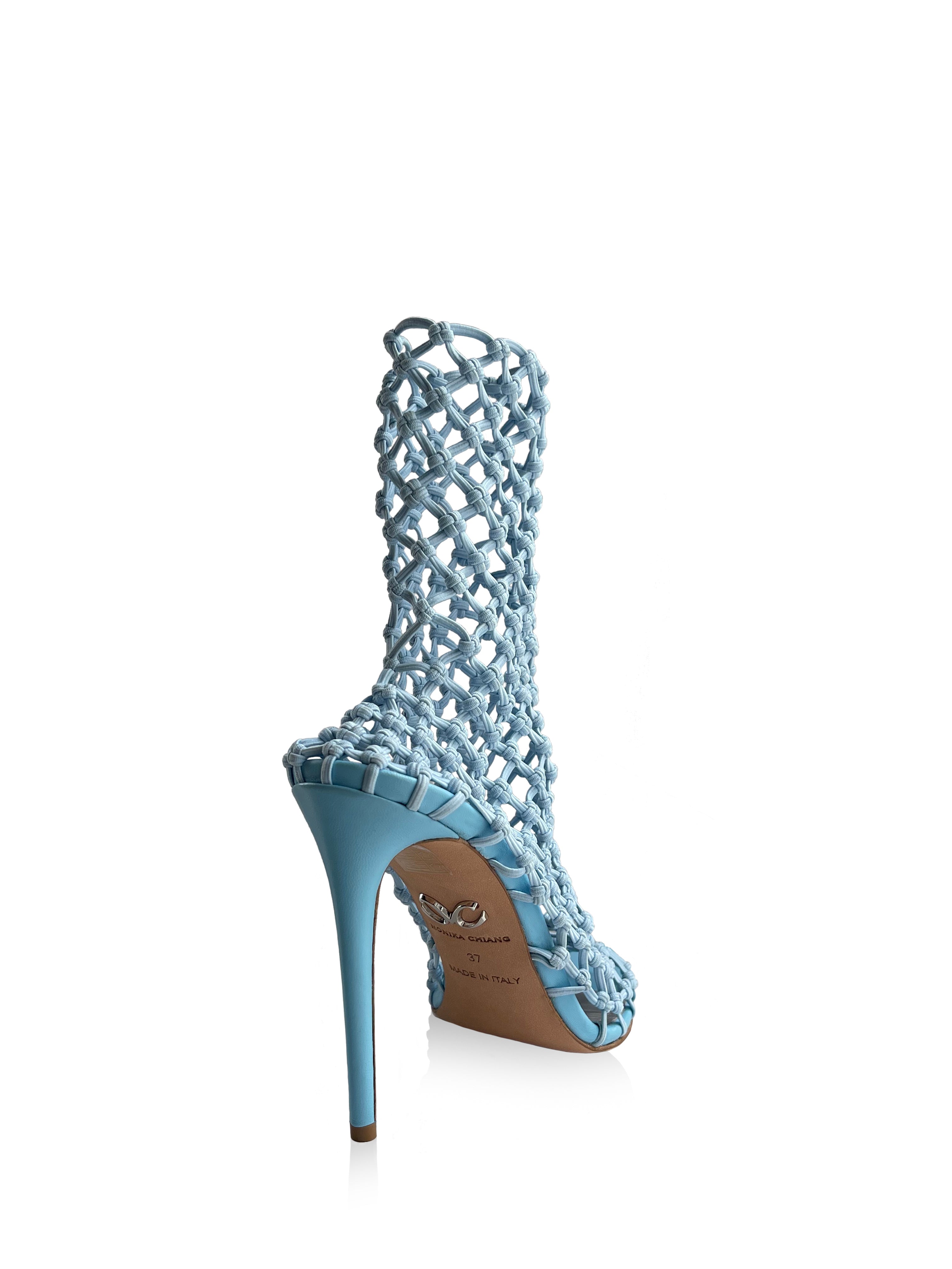 VELA 110 SKY BLUE NET SOCK SANDALS