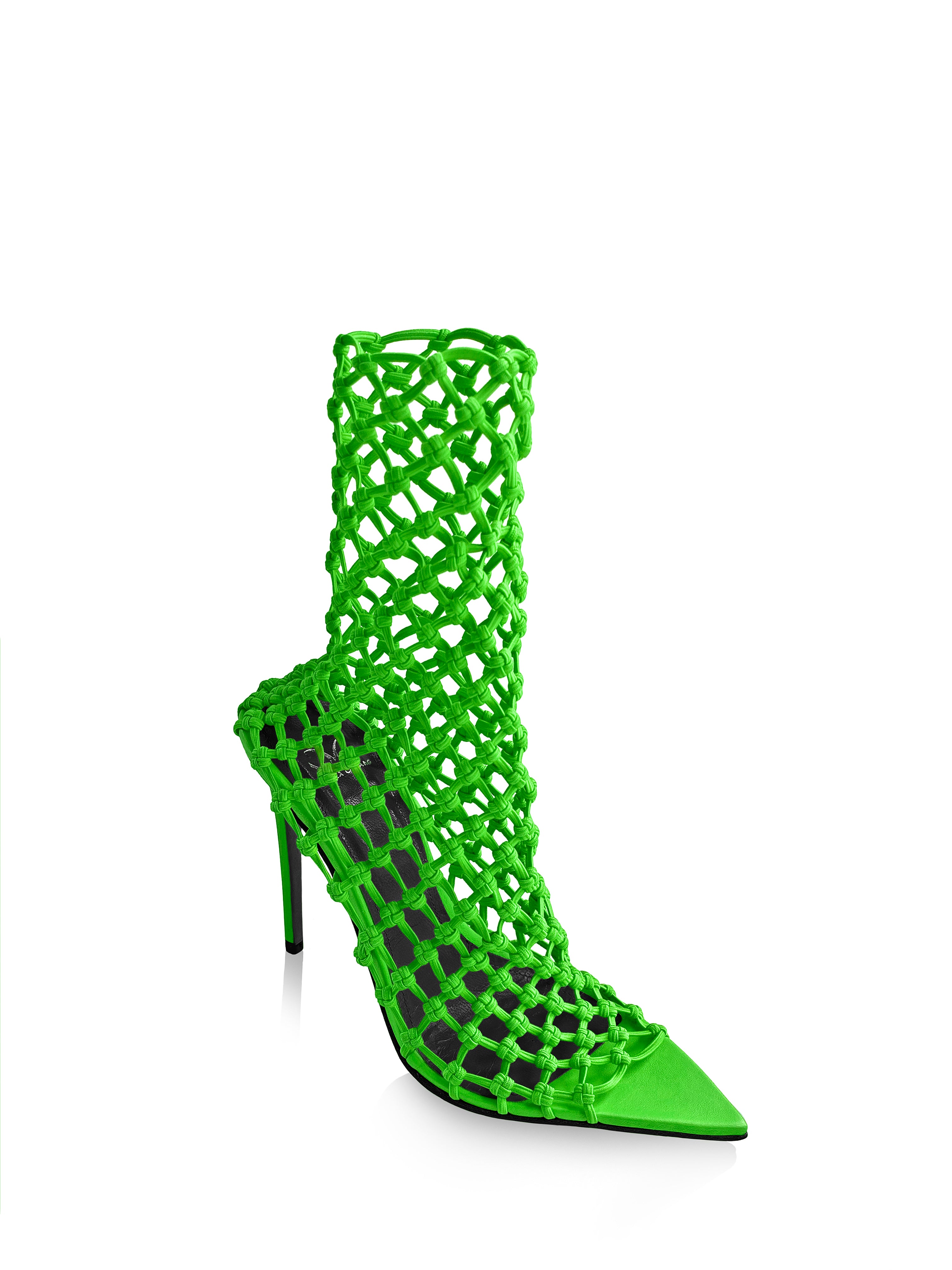 VELA 110 NEON GREEN NET SOCK SANDALS