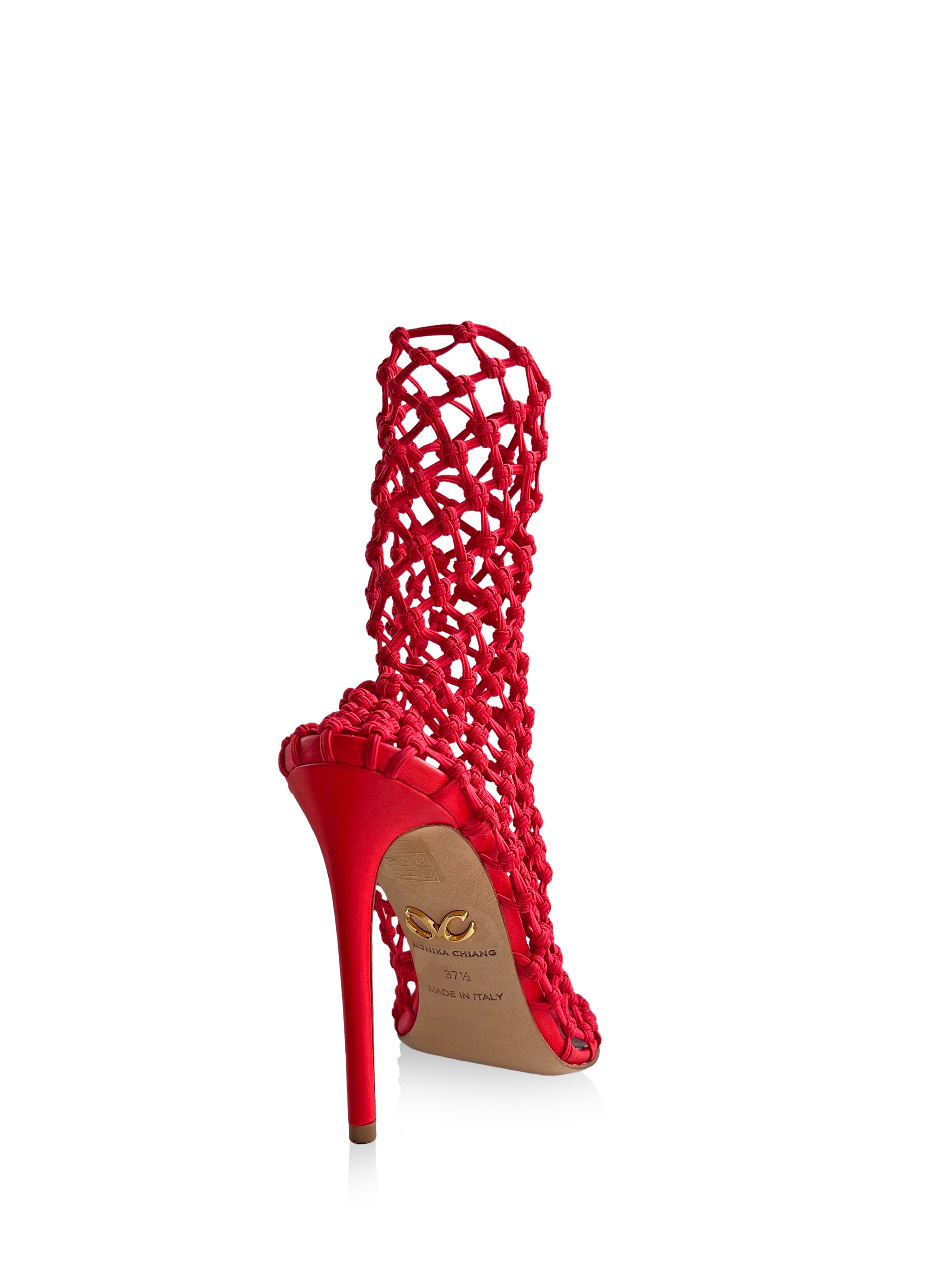 VELA 110 RED NET SOCK SANDALS