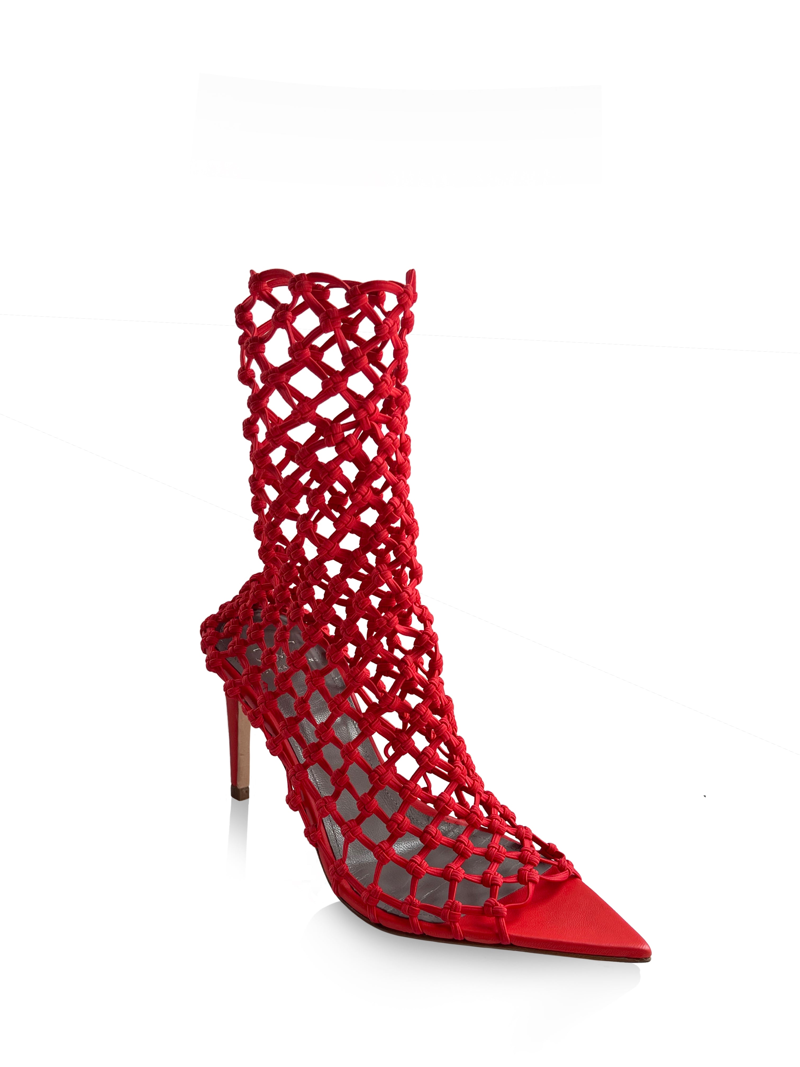 VELA 80 RED NET SOCK SANDALS