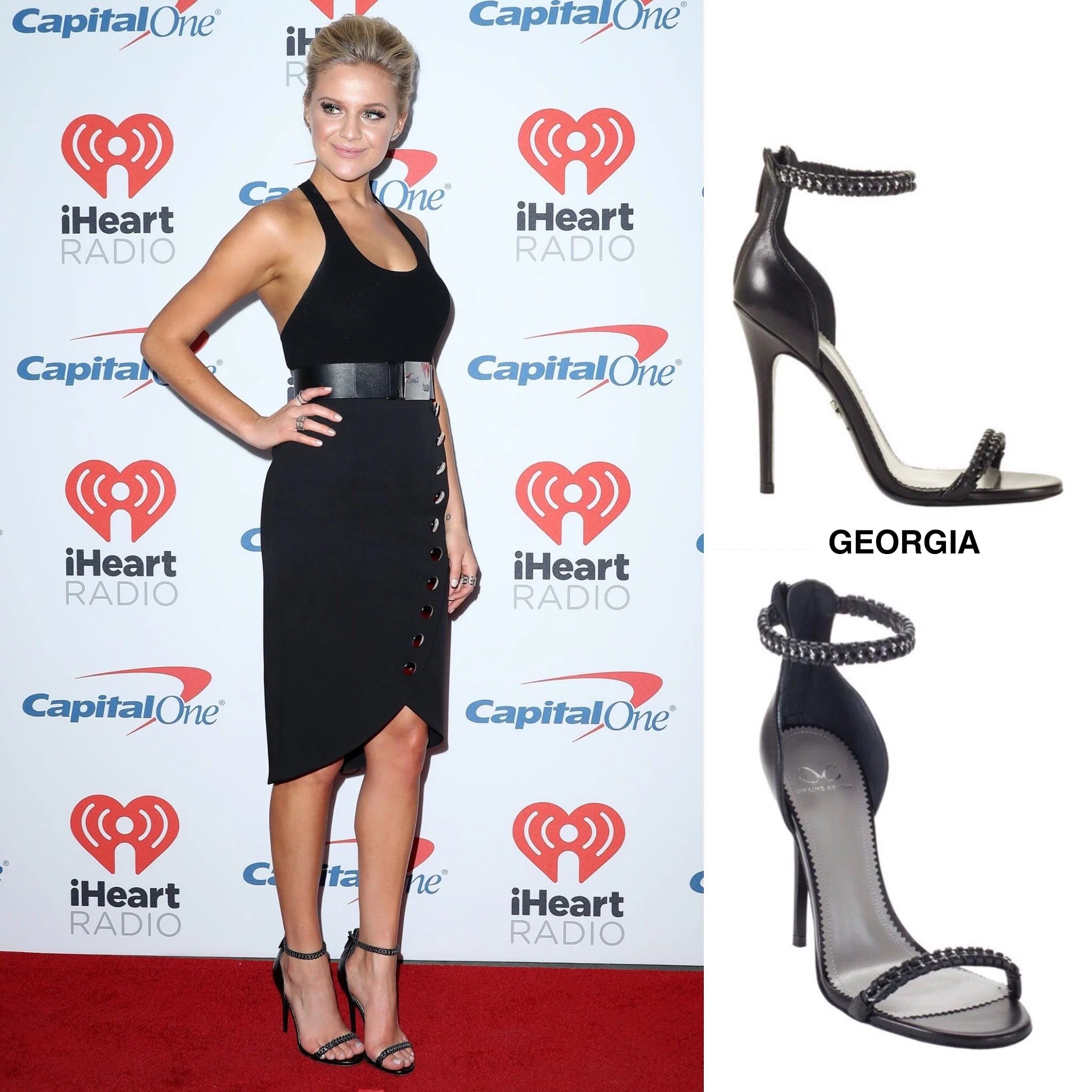 Kelsea Ballerini in Georgia Sandals