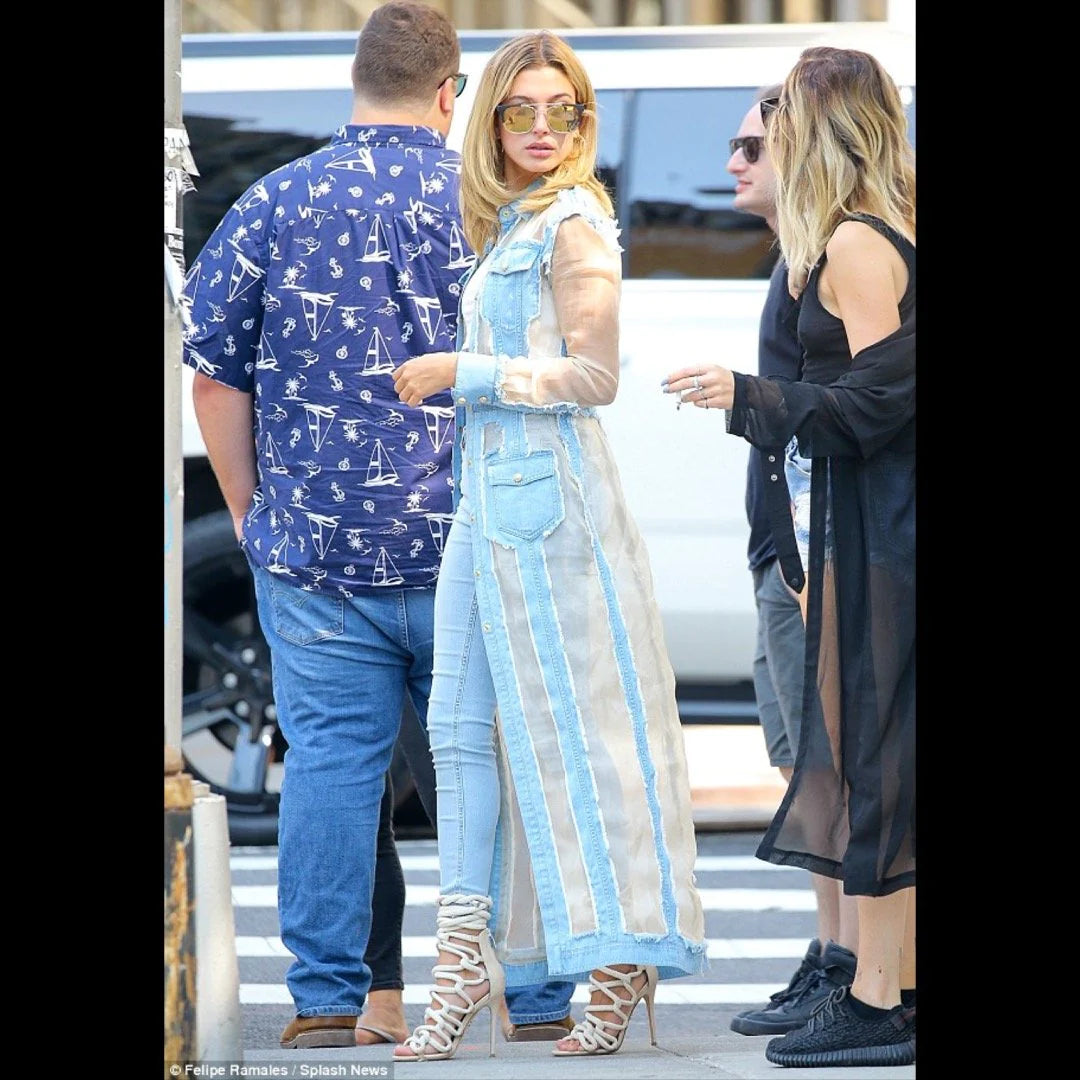 Hailey Baldwin in Carla