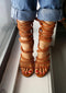 IMENA II TAN CALF SANDAL - Monika Chiang