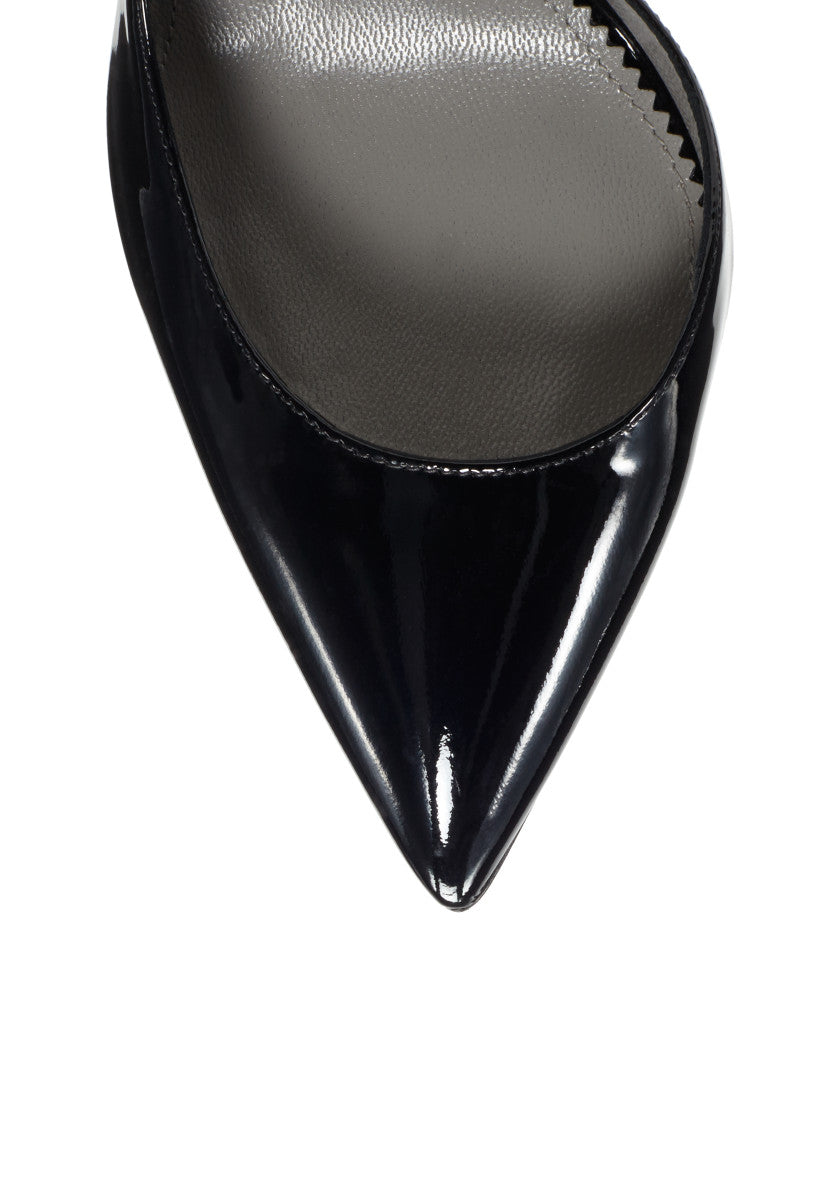 GIULIA BLACK PATENT PUMP - Monika Chiang