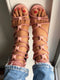 GIADA ROSE SUEDE SANDAL - Monika Chiang