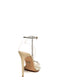 SOLANGE BLACK CRYSTAL EMBELLISHED NUDE CALF & PVC PUMP - Monika Chiang