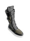 BLAINE BLACK & ARMY GREEN CARGO SNEAKER BOOTS