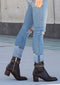YANA BLACK CALF BOOTIE - Monika Chiang