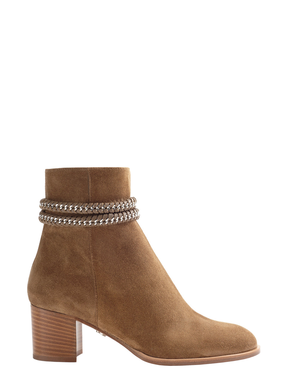 YANA CARAMEL SUEDE BOOTIE - Monika Chiang