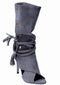 ARMENA DENIM SUEDE BOOT - Monika Chiang
