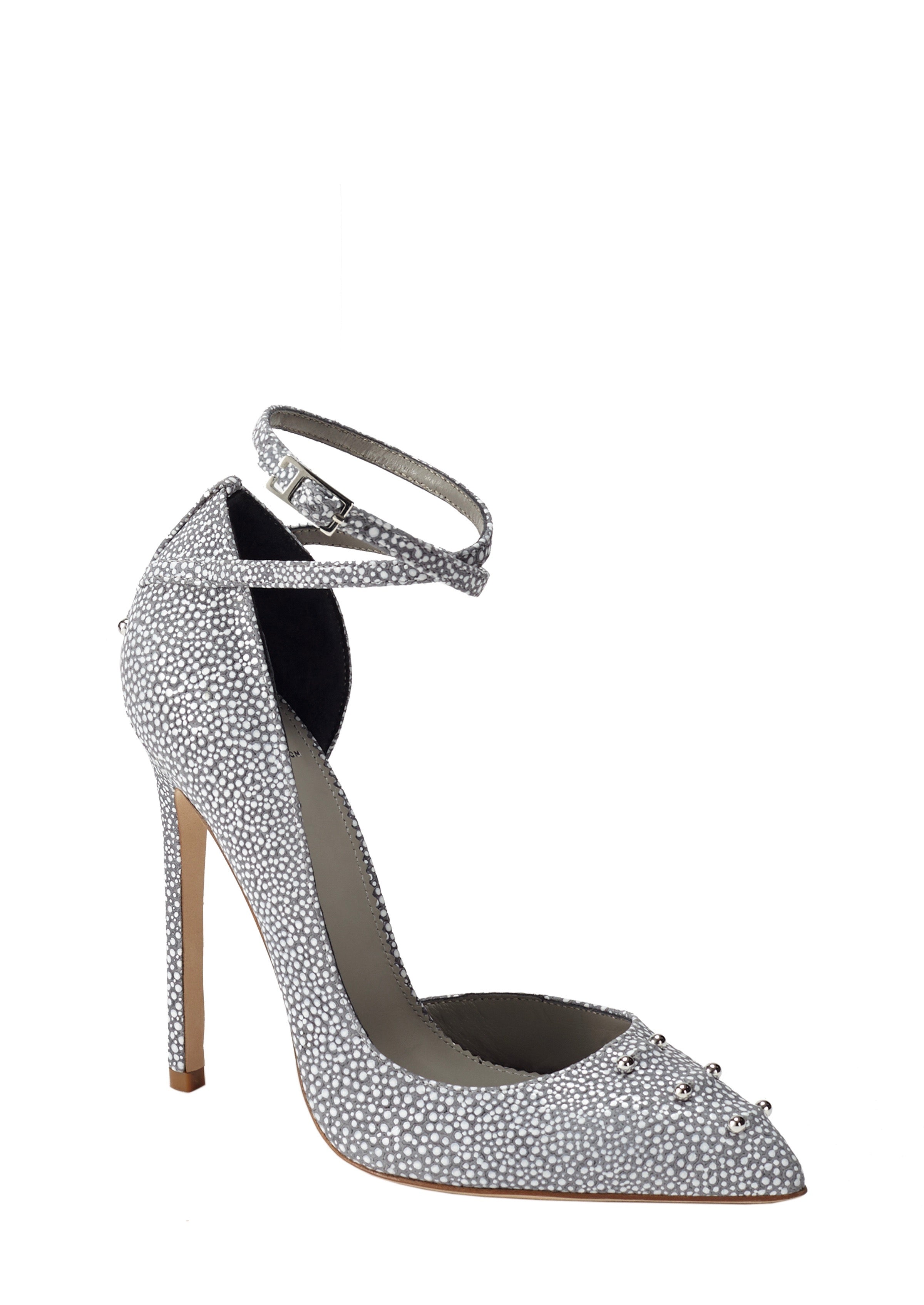 STASIA CLOUD EMBOSSED LEATHER PUMP - Monika Chiang