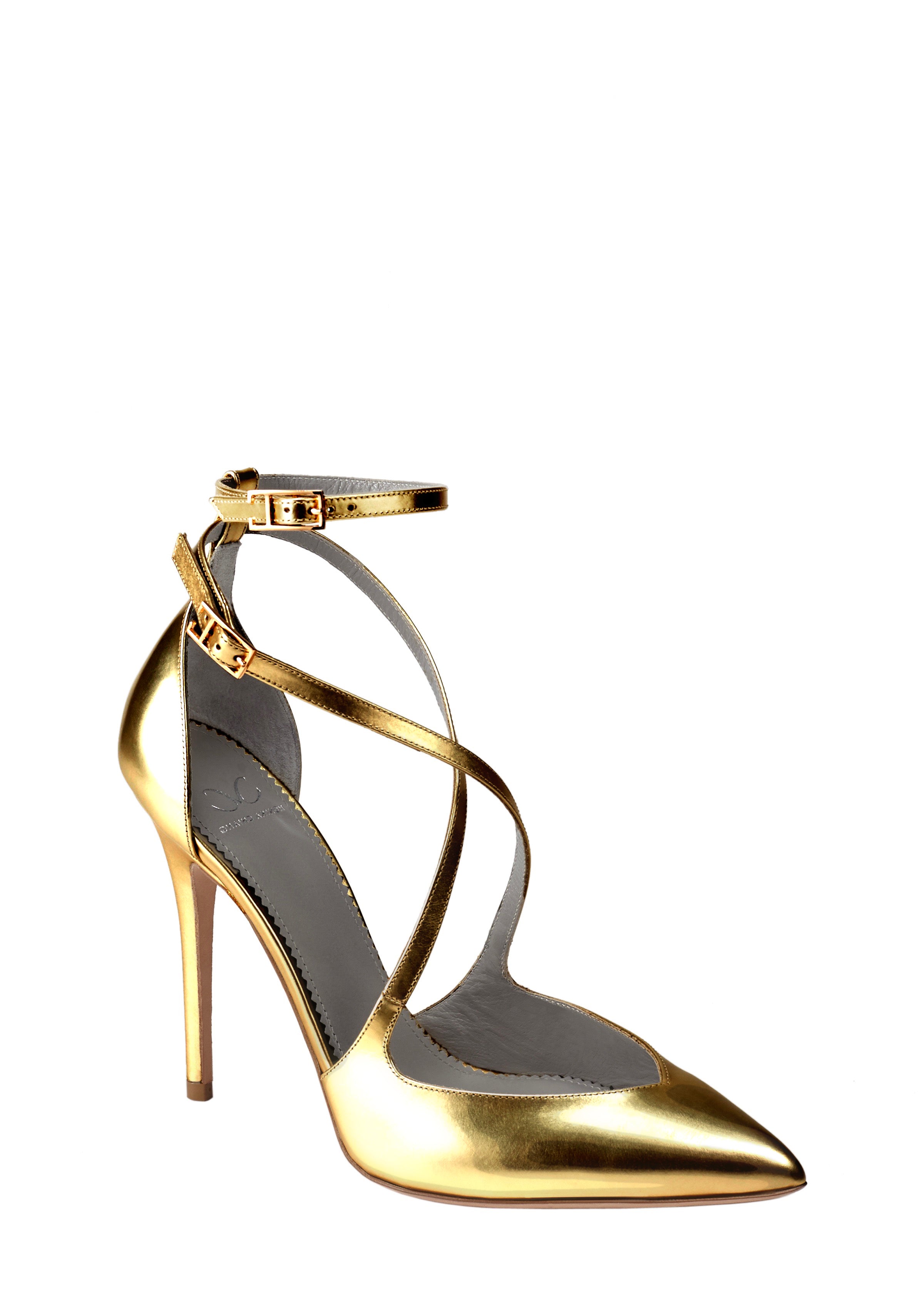 CAROLLA GOLD CALF PUMP - Monika Chiang