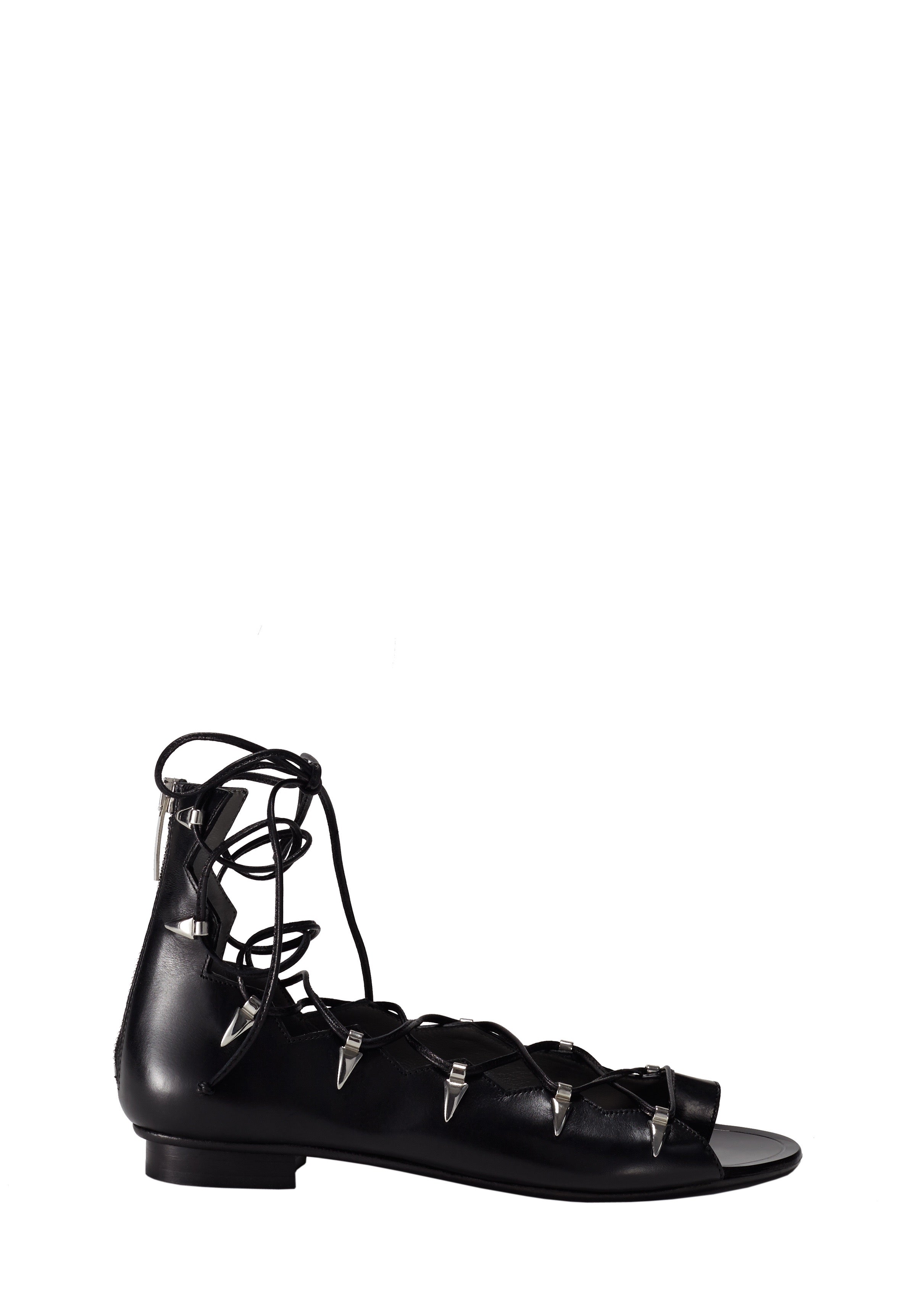 LINEA BLACK CALF SANDAL - Monika Chiang