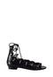 LINEA BLACK CALF SANDAL - Monika Chiang