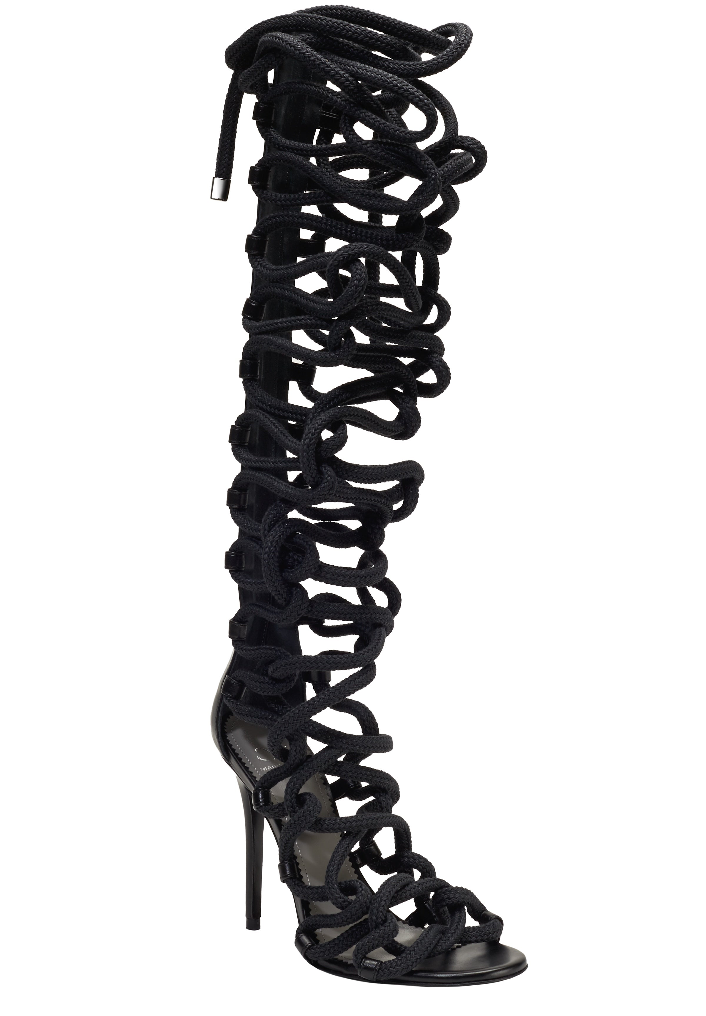 MILLA BLACK CALF SANDAL - Monika Chiang