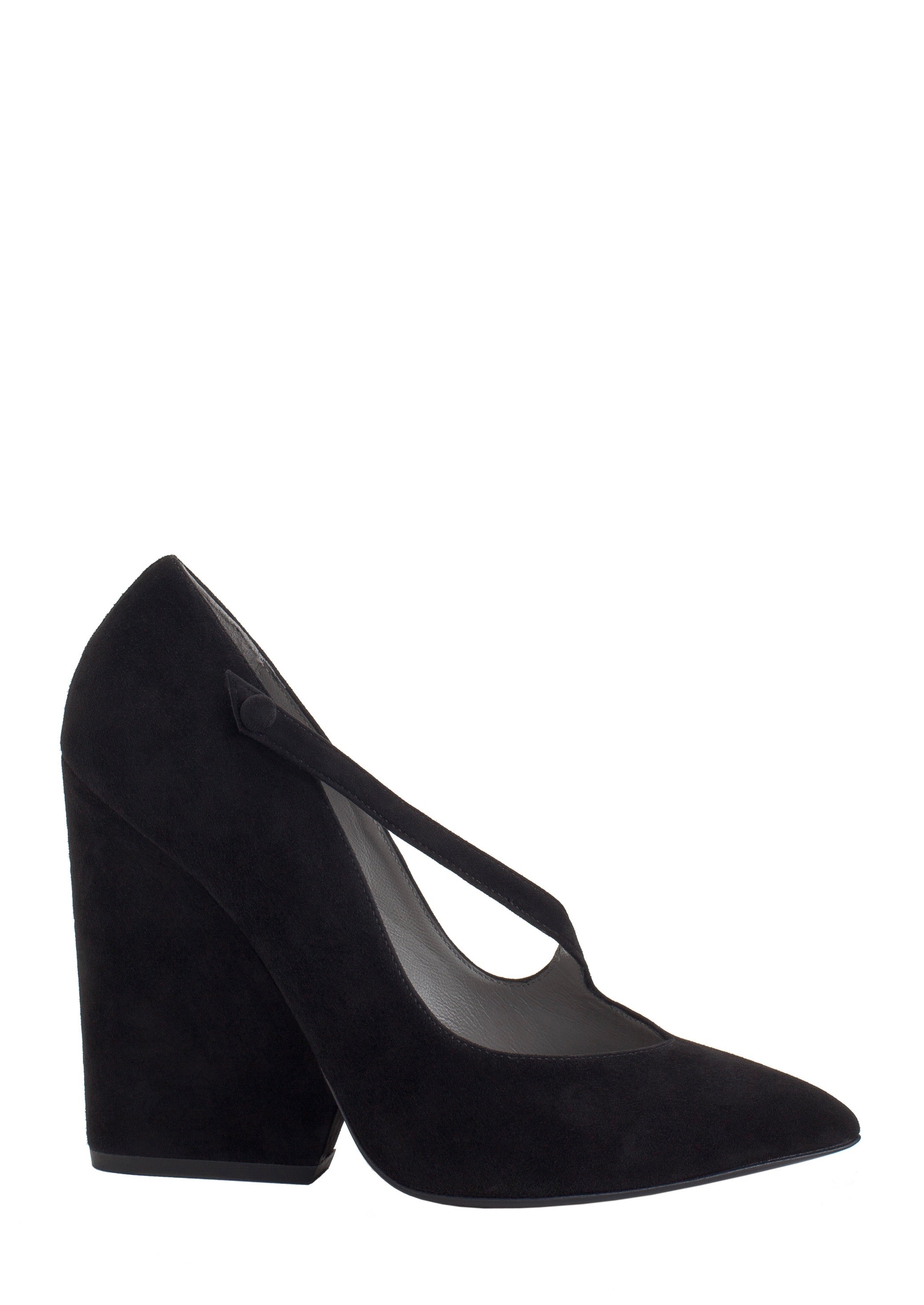 PALOMA BLACK SUEDE PUMP - Monika Chiang