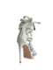 SOFIA WHITE LEATHER & ROPE SANDALS