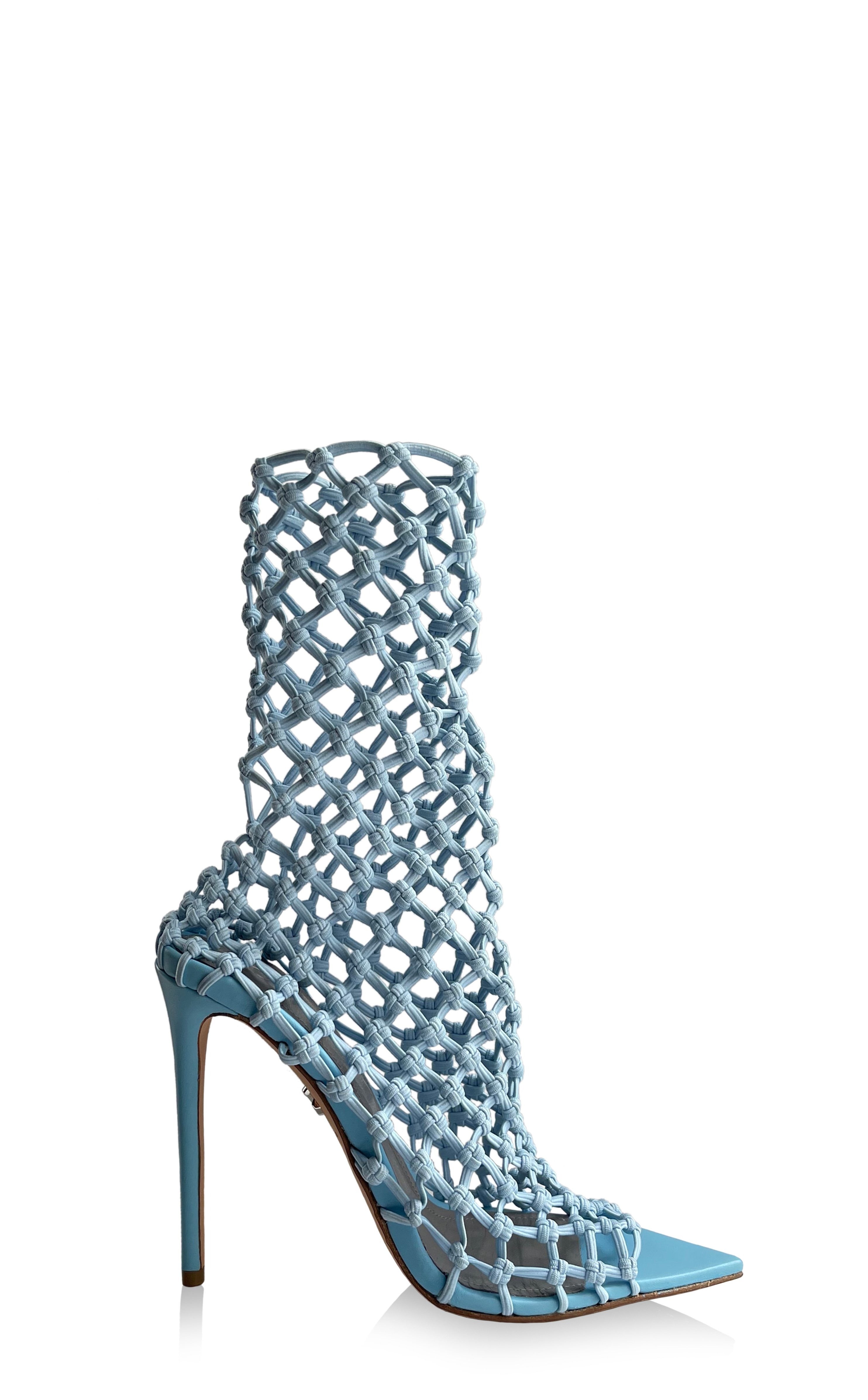 VELA 110 SKY BLUE NET SOCK SANDALS